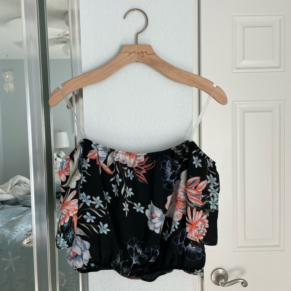 Floral Crop Top
